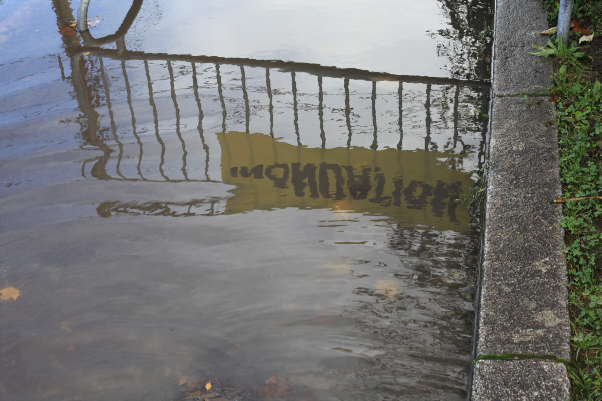 Reflet inondation